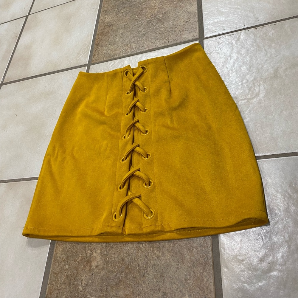 Mustard Skirt